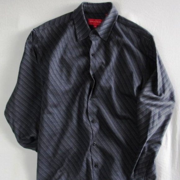 Emanuel Ungaro Men's Size M L/S Shirt / RTL $39 - Picture 5 of 7